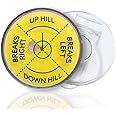 Golf Green Reader Level Ball Marker with High Precision Putting Green Reading Aid | Level Head Golf Marker With Bubble Level Golf Secret Santa| True Aim Ball Marker Golf Secret Santa Gifts