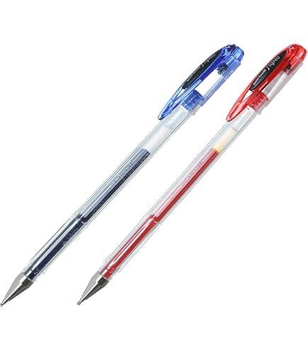 Uni-Ball Signo Gelroller 0,7 Mm – Blau, Metallgehäuse – Mit Super Ink Für Langes Schreiben