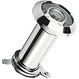 IRONZONE® Standard Style Door Viewer Wide Angle Security Polished Chrome, Peephole, peek Hole, Door Hole, spyhole, Wide Angle Security in Polished Chrome Finish,