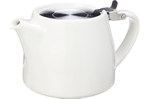 Forlife Stump Teapot 400 mL, White