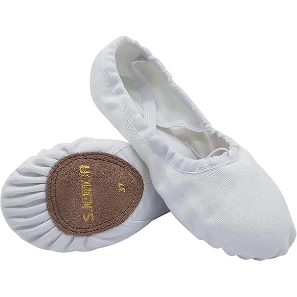 Balletschoenen voor meisjes, canvas, balletschoenen, leer, splitzool, turnschoenen, platte schoenen voor vrouwen, kinderen en volwassenen, Beige, 36.5 EU Balletschoenen voor meisjes, canvas, balletschoenen, leer, splitzool, turnschoenen, platte schoenen voor vrouwen, kinderen en volwassenen, Beige, 36.5 EU
