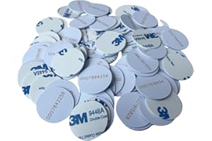 KINGGO 100pcs φ25mm 125KHz adesivo moneta EM4100 RFID induzione rotonda tag card impermeabile