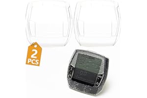 HELI MIAO 2 Stück Transparente Hartschalen Schutztasche für Bosch Intuvia Bedieneinheit Tacho, E-Bike Displayschutz ,Transparent und wasserdicht, Stoß- und Kratzschutz, Display Schutzhülle, Ebike Schutz Zubehör
