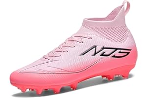 GOGOUP Chaussures de football pour homme - Chaussures de football professionnelles - Chaussures de football montantes - Unisexe