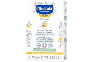 Mustela PS SAVON SURGRAS AU COLD CREAM 100 GR/PS OVERVETTE ZEEP MET COLD CREAM 100 GR