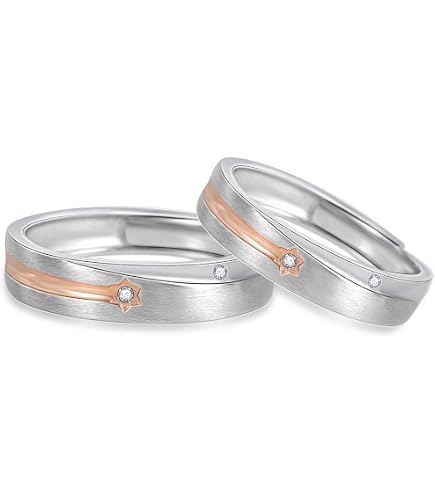 Fede Nuziale Unisex In Argento 925/000 - Larghezza 3 Mm, Peso 1,3 G, Taglia 56 | Anello Matrimonio Uomo/Donna - 3