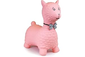 H GROSSMAN SV20646 Pink Llama Jumping Animal Bouncer