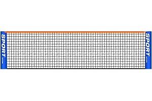 FralnFit Filet de Tennis Portable de 4 à 6 m, Filet de Badminton Pliable, Filet de Volleyball pour Enfants et Adultes, pour intérieur ou extérieur, Jardin, Cour, école, Club, Sport