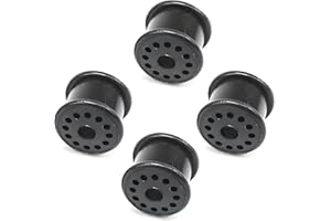 BAMYLI 4 Stück Schalthebel Dichtung für Ford Focus Fiesta MK5 MK6 Zugkopf-Schalthebel Tragbar Gearbox Shifter Lever Cable Linkage Bush Manuelle Schwarzem Verschleißfeste Gummimanschette