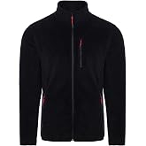 Ghassy Co. Men's Pro Windproof 5 Pocket Outdoor Full Zipper Fleece Jacket