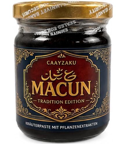 King Macun Black Edition 240 g - Extra Strong Herbal Paste for Men