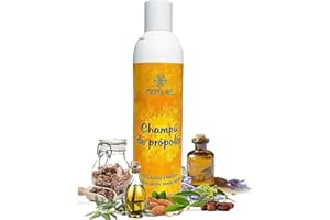Propol-Mel - Naturalny Szampon z Propolisem 250 ml | Neutralne pH | Regenerująca i Nawilżająca Pielęgnacja | Certyfikat BIO | Wyprodukowany w Hiszpanii | Zmiękcza, Dodaje Blasku i Objętości