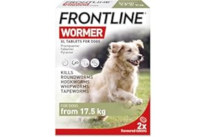 FRONTLINE WORMER - XL Worming Tablets for Dogs - 2 Tablets