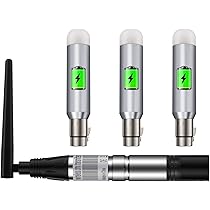 Draadloze DMX 512 controller, oplaadbare draadloze zender en ontvanger, verlichtingsbediening, draadloze bediening, 2,4 G ISM, 126 kanalen voor podiumverlichting, grote culturele uitvoeringen Draadloze DMX 512 controller, oplaadbare draadloze zender en ontvanger, verlichtingsbediening, draadloze bediening, 2,4 G ISM, 126 kanalen voor podiumverlichting, grote culturele uitvoeringen