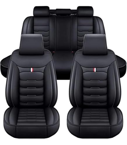 XINYUNFEI Leder Sitzbezüge Für VW T-Cross/T-ROC - Premium PU Leder Bezüge Gold (2-Sitzer)