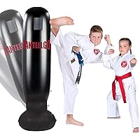 JanTeelGO Boxsack Kinder 160CM, Standboxsack für Sofortiges Zurückprallen zum Üben von Karate,Taekwondo und zur…