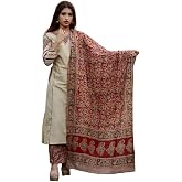 ANNI Designer Women's Rayon Viscose Straight Kurta Set with Palazzo and Dupatta | Stylish Long Kurti Dress for Festive, Party