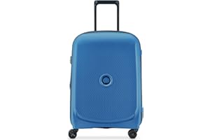 DELSEY PARIS - BELMONT PLUS -Bagaglio a mano rigido slim da 55 x 40 x 20 cm - 33 litri - S - Blu zinco