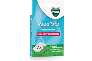 Vicks Vapo Pads Duftpad für Verdampfer, Menthol-Duft, 7er-Pack