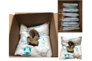 PETSMYA Foam Bag For Shipping, Handy Foam expanding packaging Bags, expanding packing foam for pc etc,. - Packing and Shipping Solutio (10#, Count, 6)