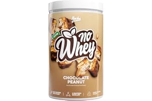 ‎ROCKA NUTRITION Rocka Nutrition NO WHEY veganes Proteinpulver | Pflanzliches Protein Pulver mit 20 g Protein pro Portion | Multikomponentenprotein | 100% Geschmack (1000 g, Chocolate Peanut)