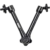 Ayex 11 In&ccedil; Magic Kolu DSLR Rig, Led, LCD İ&ccedil;in