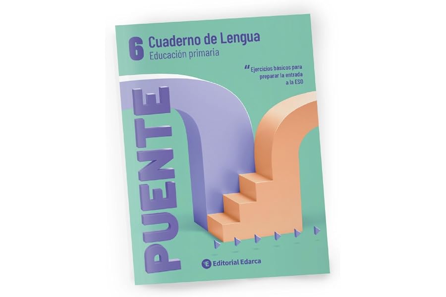 Puente, Cuaderno de Lengua número 6, Educación Primaria