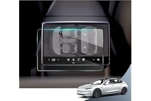 GIUD 8 Pouces Tesla Model3 2024 2025 Protecteur d’écran de Navigation, Film de Protection Verre trempé Film, 9H Anti-Rayures, Tesla Model3 2024 Accessoires