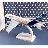 Airbus A380 Metal Maket U&ccedil;ak, &Ccedil;ok Renkli, Tek Ebat