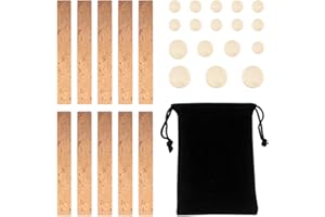 Novelfun 27 Pieces Clarinet Instrument Repair Accessories Replacement Kits with 10 Pieces Clarinet Neck Joint Cork Sheet and 17 Pieces Clarinet Pads Bb Clarinet Woodwind Instrument Pads