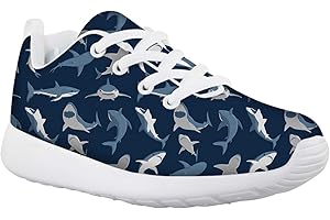 Showudesigns Zapatillas de correr para niños, ligeras, transpirables, para escuelas, zapatillas deportivas de interior, para niñas, niños, pisos para caminar