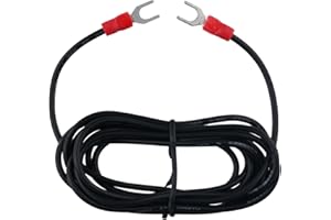 NQEUEPN Przewód Uziemiajacy Gramofonu, 2m Przewód Uziemiajacy Fonografu Przewód Uziemiajacy Gramofonu do Gramofonów z Wkladami Magnetycznymi