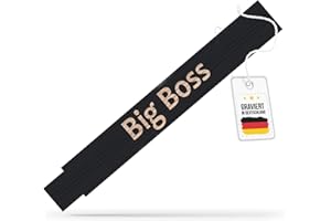 andSmile Zollstock schwarz - Meterstab mit Spruch Big Boss - lustiger Zollstock aus hochwertigem Buchenholz - lustige Geschenke für Männer, den Chef, Papa, Handwerker, zum Vatertag, Geburtstag