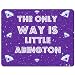 Produktbild The only Way Is Little Abington Holzofen – PREMIUM Mauspad (5 Dick)