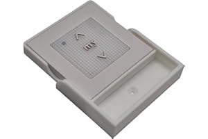 ARTISAN 3D Support Télécommande Somfy RTS volet roulant SMOOVE Origin RTS - Blanc | Avec Cache Arrière Élégant | Installation Facile et Sécurisée