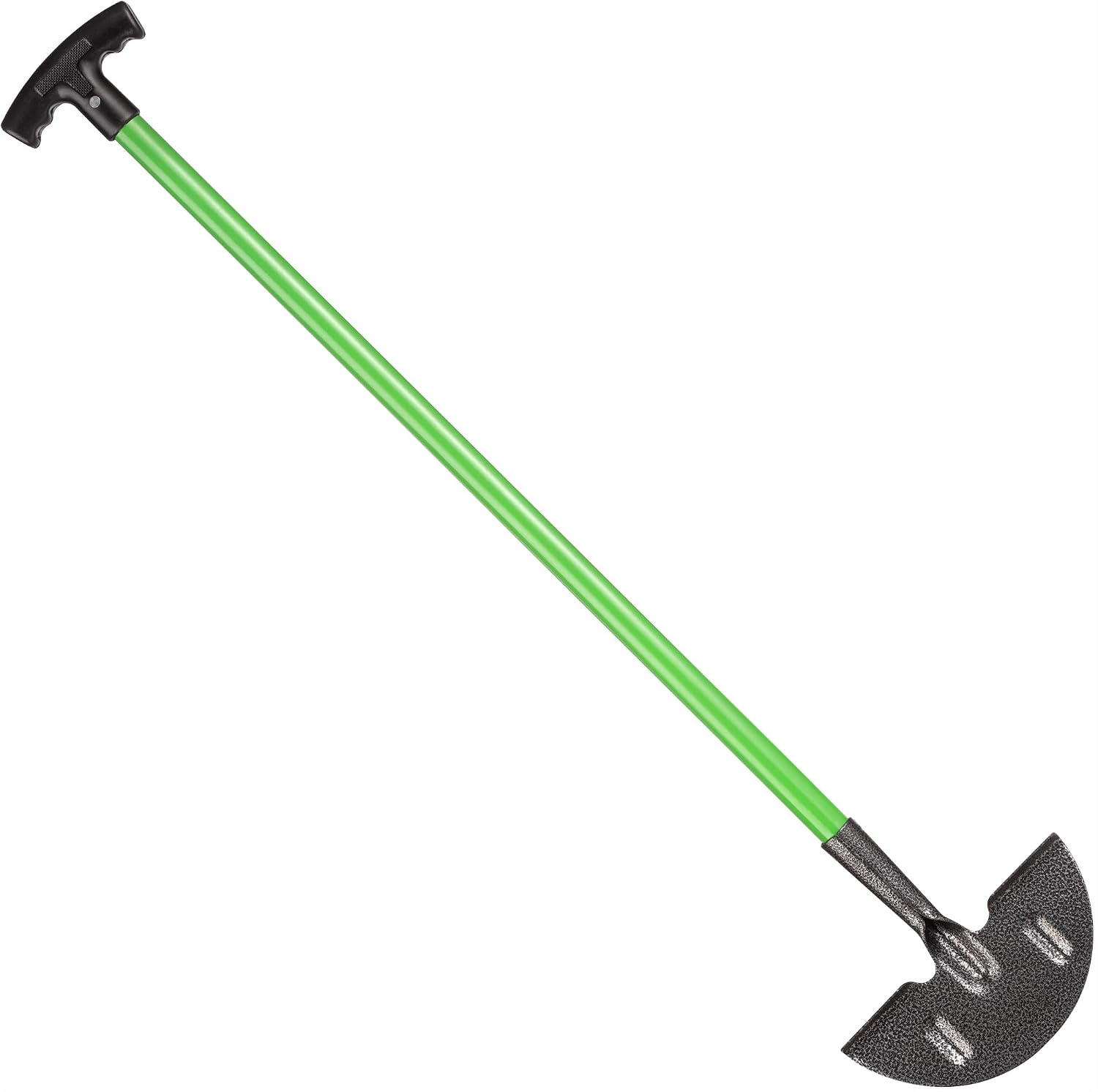 Hardys Garden Tools | Carbon Steel Lawn Edging Border Cutter & Garden Edging Tool | Half Moon Lawn Edger & Edge Trimmer with Head Step | T Handle 91cm