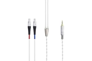 HANSNBY Cavo HiFi 2,5 mm Trrs bilanciato maschio compatibile con cuffie Sennheiser HD800, HD800S, HD820 compatibile con Astell&Kern AK240 AK380 2 m