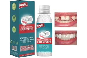 KANGXIN Tooth Filling Repair Kit,Temporary Tooth Filling,Moldable False Teeth ,Filling Kit for Teeth,Temporary Teeth Replacement Kit for Broken Tooth Repair,Tooth Repair Granules,Dental Repair Kit Filling