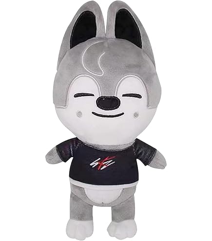 Skzoo Plush - Stray Kids Wolf Chan Cuddly Toy, PQKL Party Plush