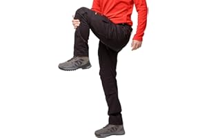 strongAnt Arbeitshose komplett Stretch Männer Berlin Pro Bundhose Schwarz Weiß Grau