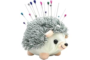 Tuxxjzm Coussin à épingles – Coussin à épingles mignon en forme de hérisson – Coussins d'aiguilles à coudre, gadgets de couture, support de couette, accessoires de couture pour les amateurs de