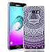 Produktbild Für Samsung Galaxy A5 (2016) A510Weich Hülle, SMART LEGEND Weiche Silikon Schutzhülle klar Transparent Handyhülle mit Mandala Muster Tasche Indische Sonne Design TPU Ramen Crystal Bumper Neu Zubehör Etui Soft Case Silicon Back Cover Slim Shell Gel Holster Ultra Dünne Schale - Rosa