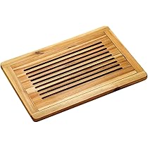 Creative Home Houten Brood Kruimelvanger Snijplank | 35,5 x 28,5 x 2 cm | Natuurlijk beukenhout | Geweldige Accessoire voor Elke Keuken