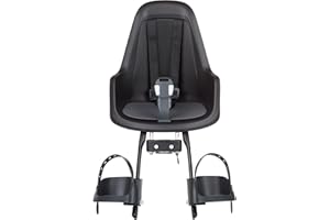 Silla Portabebé Bicicleta Delantera Bobike GO Mini Anclaje en Cuadro – Segura, Elegante y Ajustable para niños de 9 Meses a 3 años, hasta 15 kg