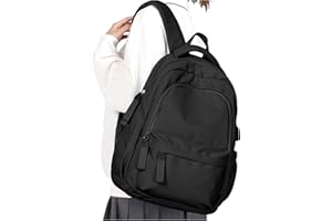 WEPLAN Mochilas Escolares Adolescentes Mochila Instituto Mochila de Viaje Mochila Colegio Mujer Chica Mochilas tipo Casual Mochila Escolar Impermeable Ligera Mochila Portatil 14 Pulgadas