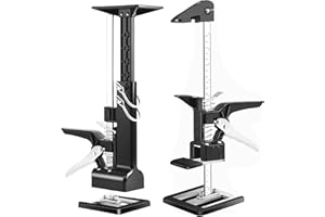 ZMURED Labor Saving Arm, 2PC Hand Lifting Jack Tool, Multi-Function Height Adjustment Lifting Device, Door Panel Lifting Cabinet Jack Raised by 23.6 inches, Arm Tool Lift for Cabinet Jack, Drywall Jack