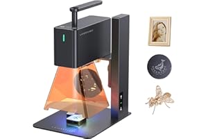 LaserPecker L2 Grabador láser 60W Máquina de Grabado Láser Grabadora Láser Portátil velocidad de grabado 360000 mm/min Rango de Grabado de 100 x 100 mm