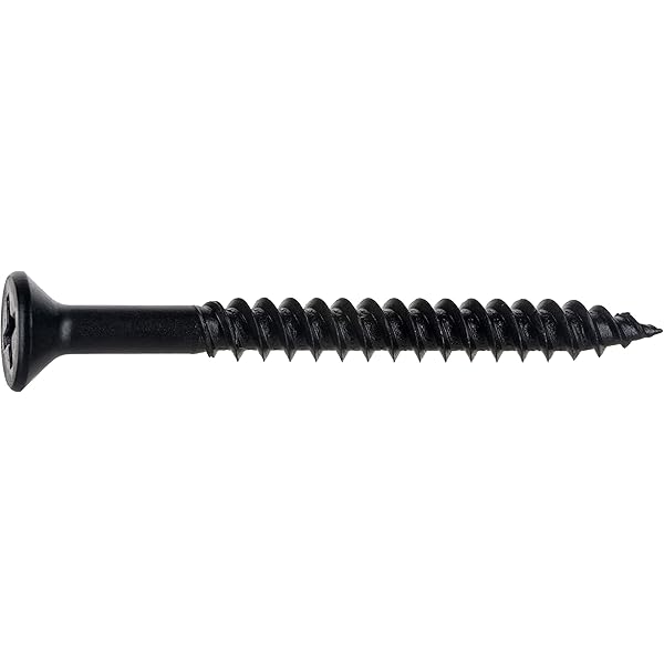 Hillman 15-Pack 6-Inch X 3/4-Inch Oval Head Phillips Sheet Metal Screws - Black Finish For Metal & Wood