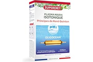 SUPERDIET OLIGOCÉAN – PMI Plasma Marin Isotonique – Principes de Quinton – Fabrication française – 20 ampoules de 10 ml