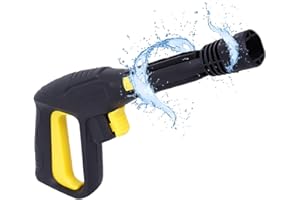 SSEHCWAN Pistolet spustowy do Karcher, pistolet do myjki ciśnieniowej, zamiennik pistoletu do myjki wysokociśnieniowej, pistolet natryskowy do Karcher K2, K3, K4, K5, K6, K7, system szybkiego łączenia węża